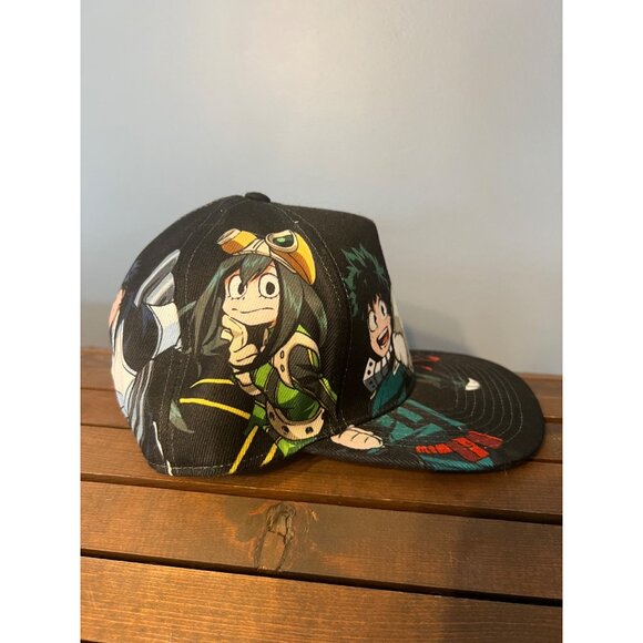 My Hero Academia Adjustable Funimation SnapBack Baseball Cap Manga OSFM Japanese - Picture 5 of 8